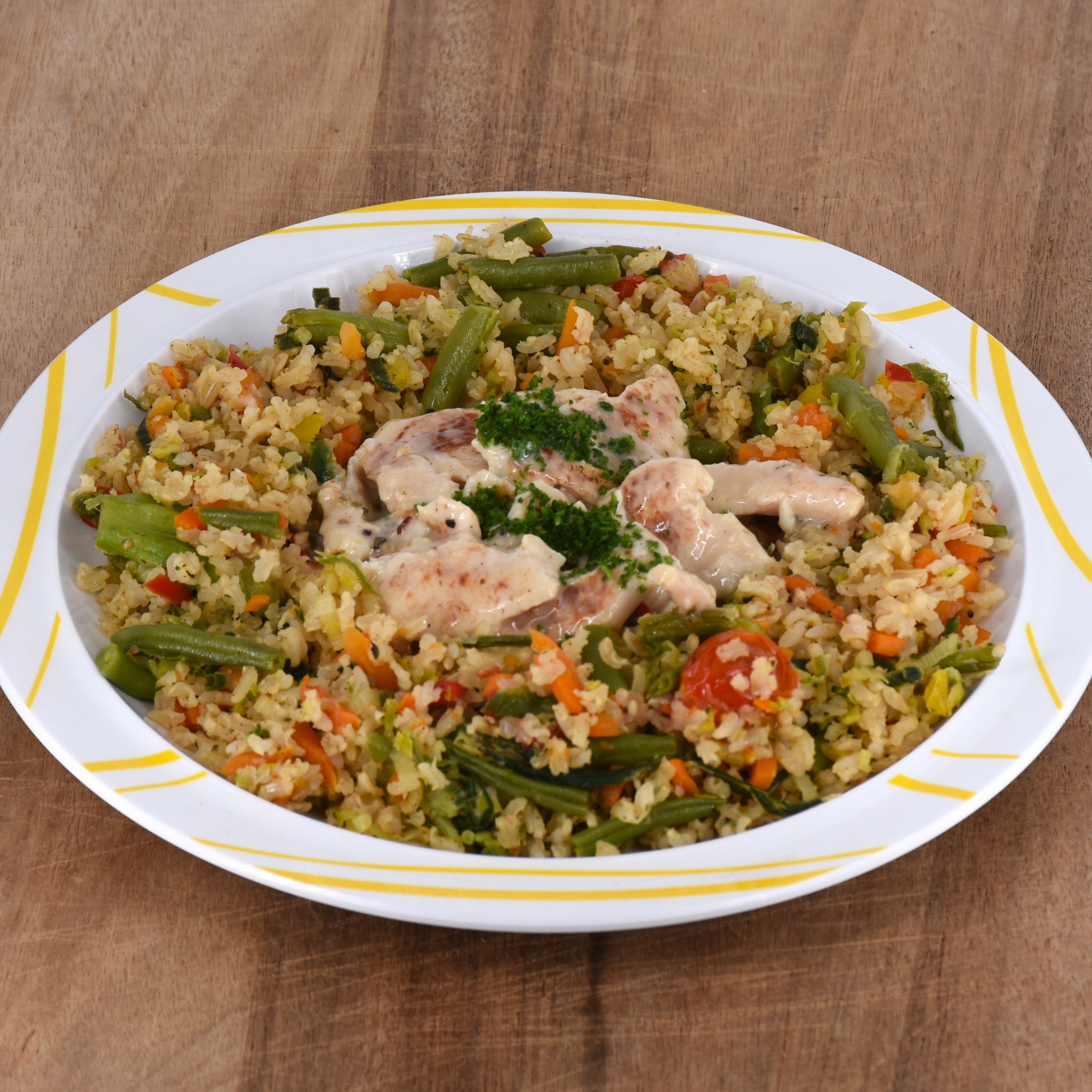 Foto: Mahlzeit auf dem Teller