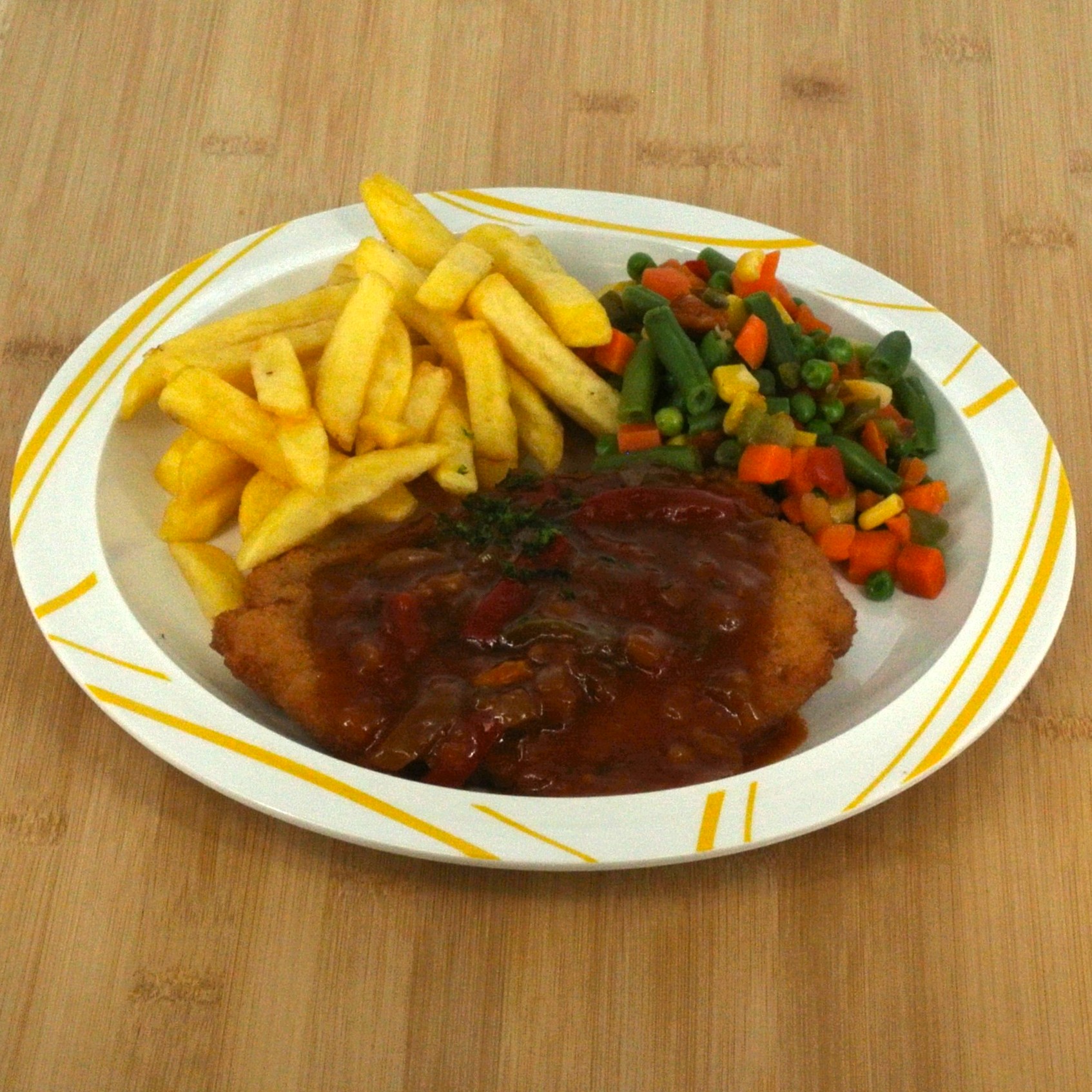 Foto: Mahlzeit auf dem Teller